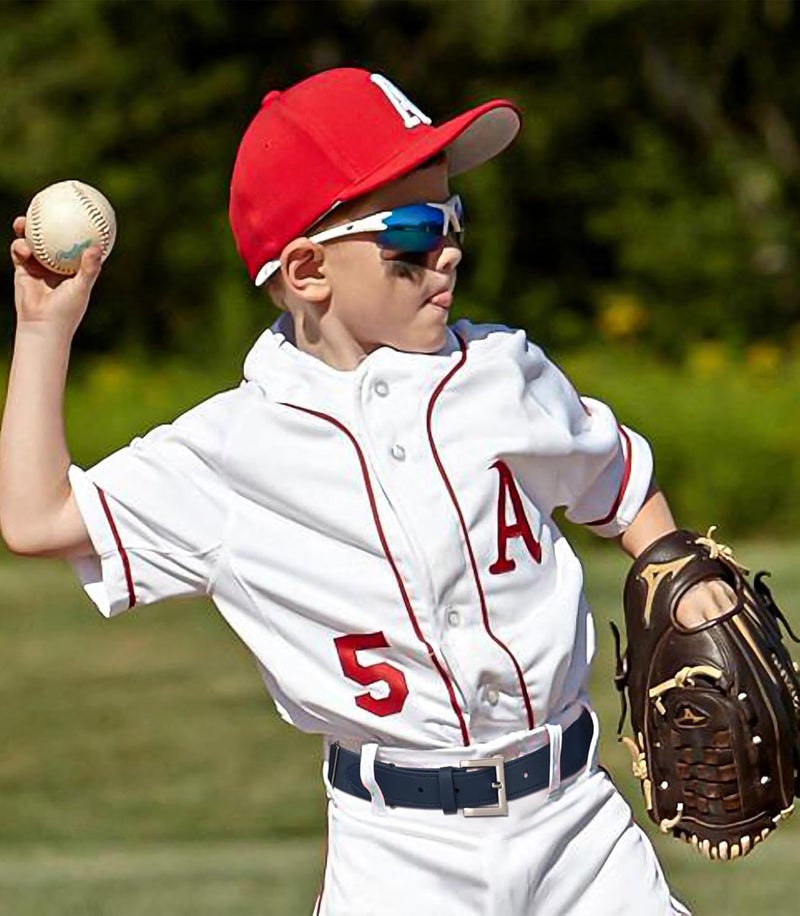 Kajeer Kid Belts for Boy Baseball Belt Softball Adjustable Fastpitch Belt Elastic Metal Buckle Youth Belt for Boys Girls - Image 3